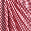 1/4" Red Gingham Fabric - Image 2