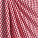 1/4&quot; Red Gingham Fabric thumbnail image 2 of 2