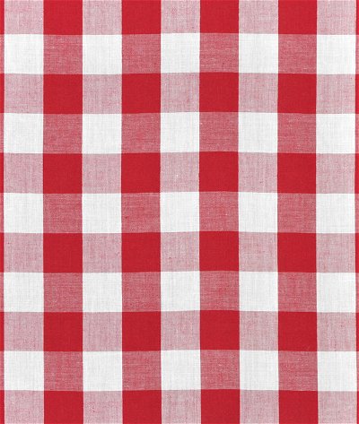 1 inch Red Gingham Fabric