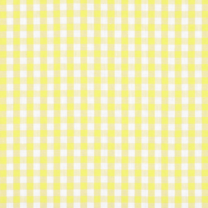 1/4" Yellow Gingham Fabric image 1 of 2