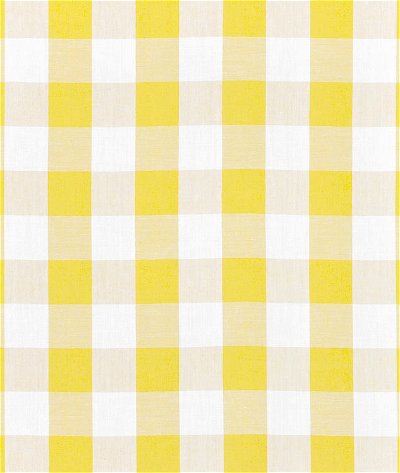 1 inch Yellow Gingham Fabric