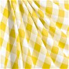 1" Yellow Gingham Fabric - Image 2