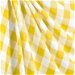 1&quot; Yellow Gingham Fabric thumbnail image 2 of 2