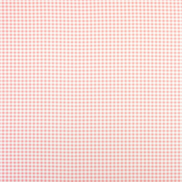 Premier Prints Gingham Baby Pink Canvas Fabric