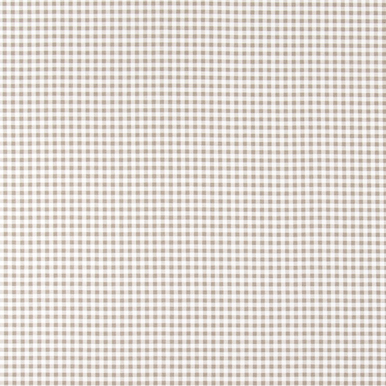 Premier Prints Gingham Ecru Canvas Fabric
