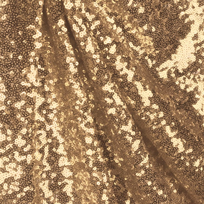 Creative Gold Glitz Sequin Fabric image 2 of 2