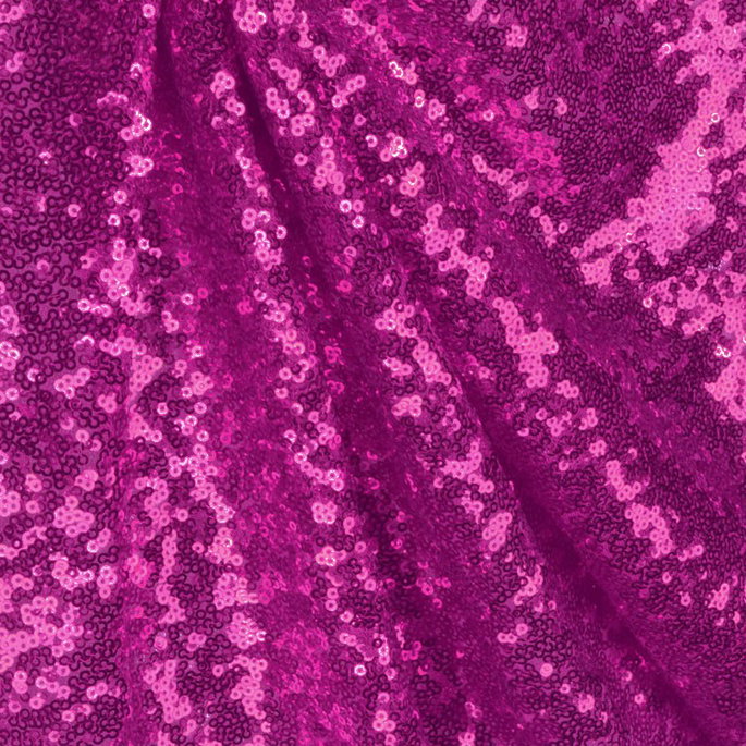 Fuchsia Glitz Sequin Fabric image 2 of 2