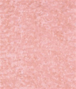 Blush Pink Glitz Sequin Fabric