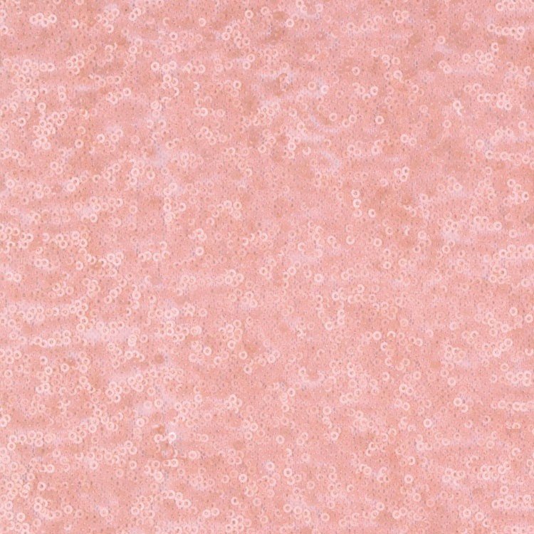 Blush Pink Glitz Sequin Fabric