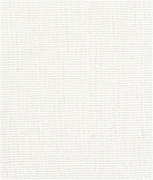 Covington Glynn Linen White Fabric