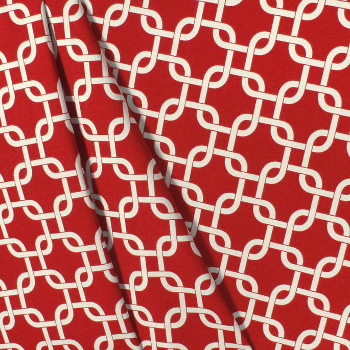 Premier Prints Outdoor Gotcha American Red Fabric image 3 of 5