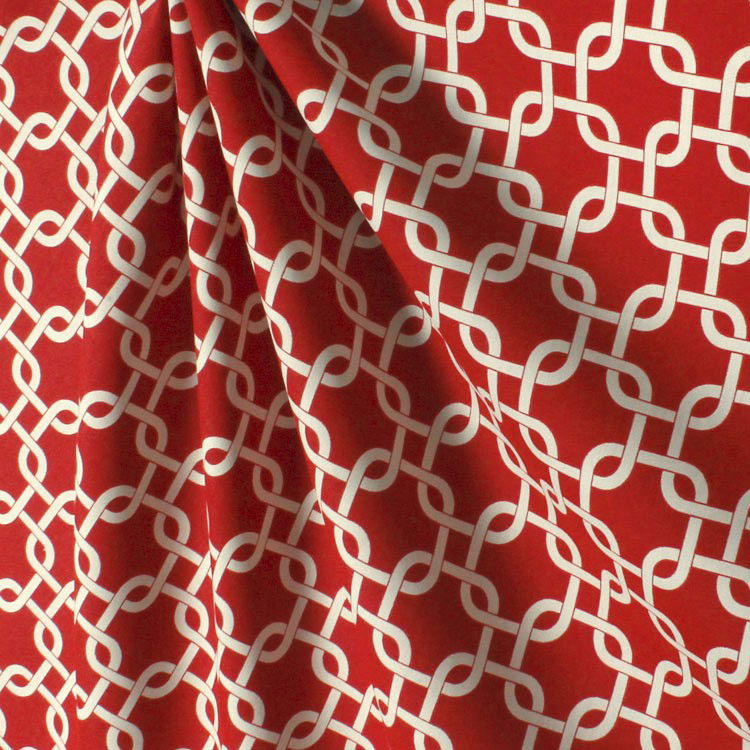 Premier Prints Outdoor Gotcha American Red Fabric 