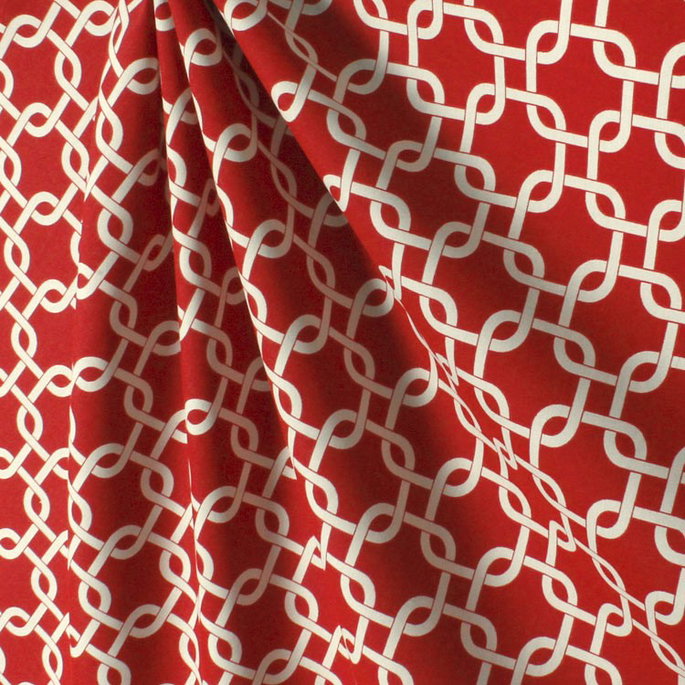 Premier Prints Outdoor Gotcha American Red Fabric image 4 of 5