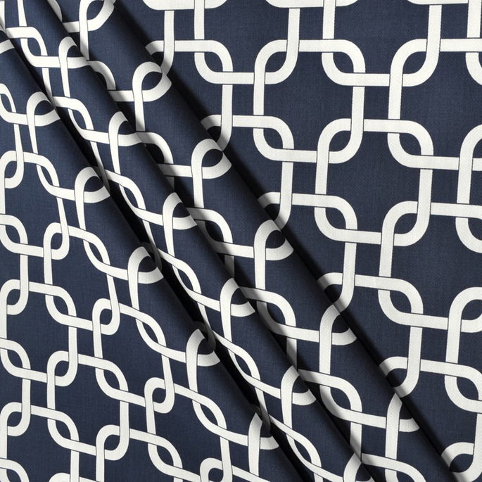 Premier Prints Gotcha Blue Twill Fabric image 3 of 5