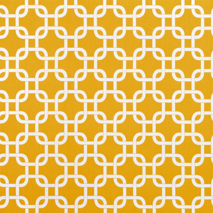Premier Prints Outdoor Gotcha Yellow Fabric image 1 of 5