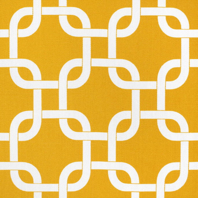 Premier Prints Outdoor Gotcha Yellow Fabric image 2 of 5