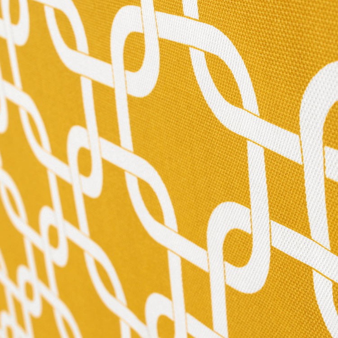 Premier Prints Outdoor Gotcha Yellow Fabric image 5 of 5