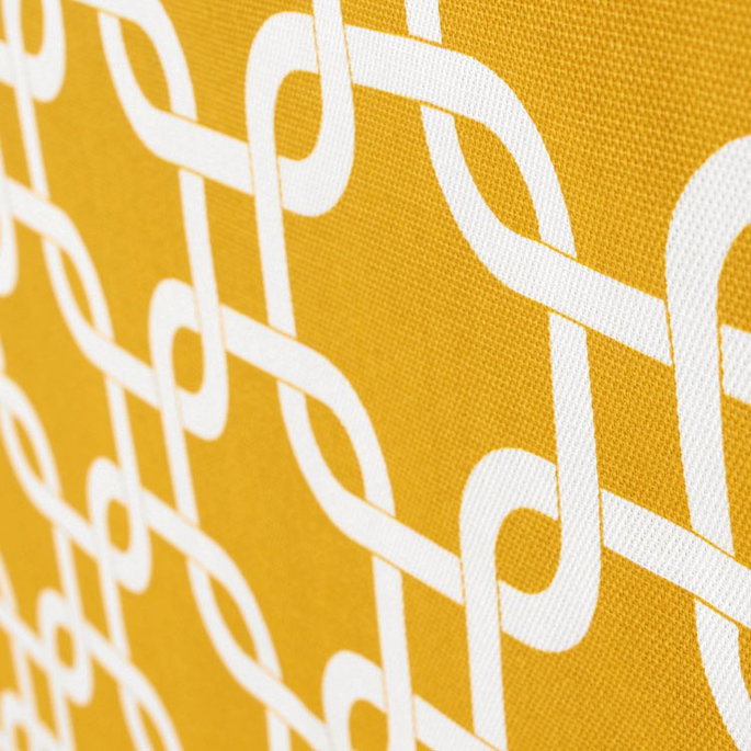 Premier Prints Outdoor Gotcha Yellow Fabric image 5 of 5
