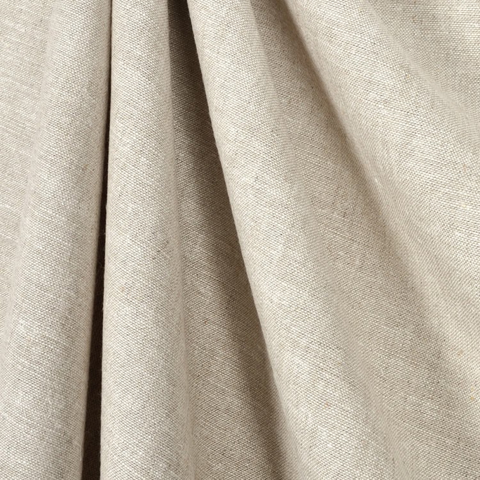8.5 Oz Oatmeal European Linen Fabric image 2 of 2