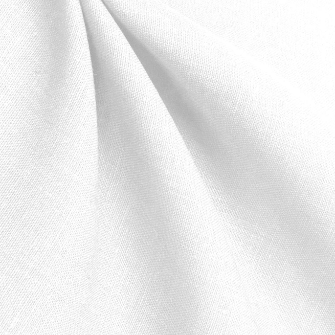 8.5 Oz White European Linen Fabric image 2 of 2
