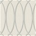 Seabrook Designs Jasper Oval Metallic Silver Wallpaper thumbnail image 1 of 2