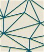 Seabrook Designs Quartz Geometric Metallic Blue & Green Wallpaper