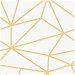 Seabrook Designs Quartz Geometric Metallic Gold &amp; Off-White Wallpaper thumbnail image 1 of 2