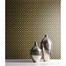 Seabrook Designs Quartz Greek Key Ebony Glitter &amp; Gold Wallpaper thumbnail image 2 of 2