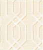 Seabrook Designs Topaz Geometric Metallic Gold & Off-White Wallpaper
