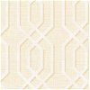 Seabrook Designs Topaz Geometric Metallic Gold & Off-White Wallpaper - Image 1