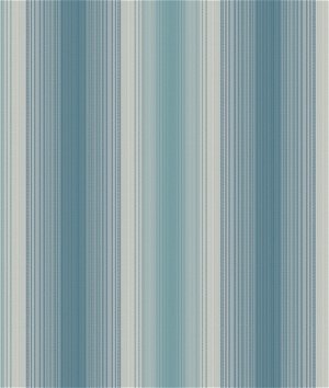 Seabrook Designs Feldspar Vertical Stripe Metallic Teal & Blue Wallpaper