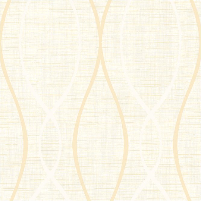 Seabrook Designs Feldspar Tendrils Metallic Gold &amp; Off-White Wallpaper