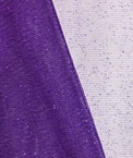 Purple Glitter Tulle Fabric