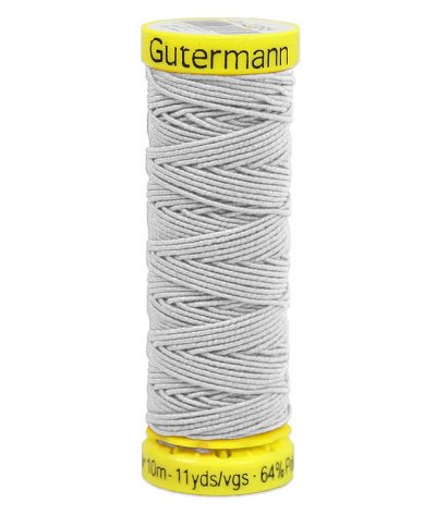 Gutermann White Elastic Thread