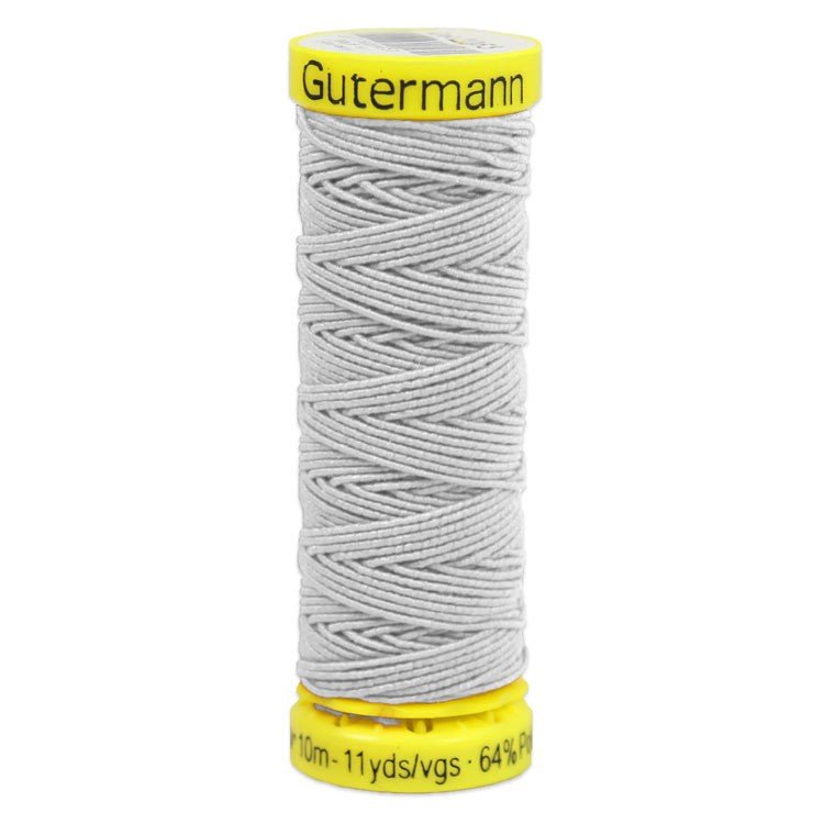 Gutermann White Elastic Thread