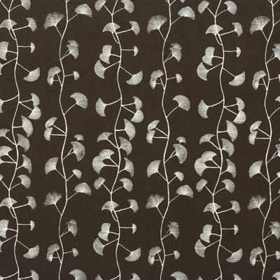 Lee Jofa Modern Fans Chocolate/Cream Fabric