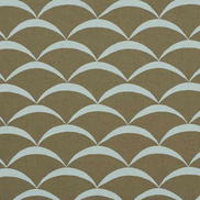 Lee Jofa Modern Crescent Sand/Aqua Fabric
