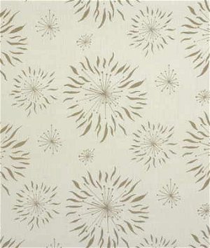 Lee Jofa Modern Dandelion White/Taupe Fabric