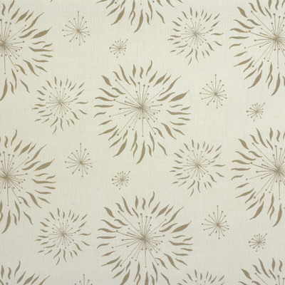 Lee Jofa Modern Dandelion White/Taupe Fabric
