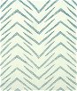 Lee Jofa Modern Herringbone White/Sky Fabric