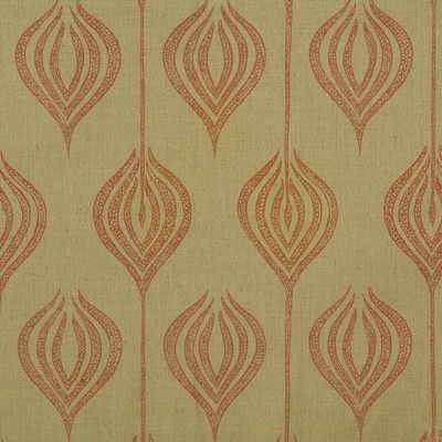 Lee Jofa Modern Tulip Sand/Coral Fabric
