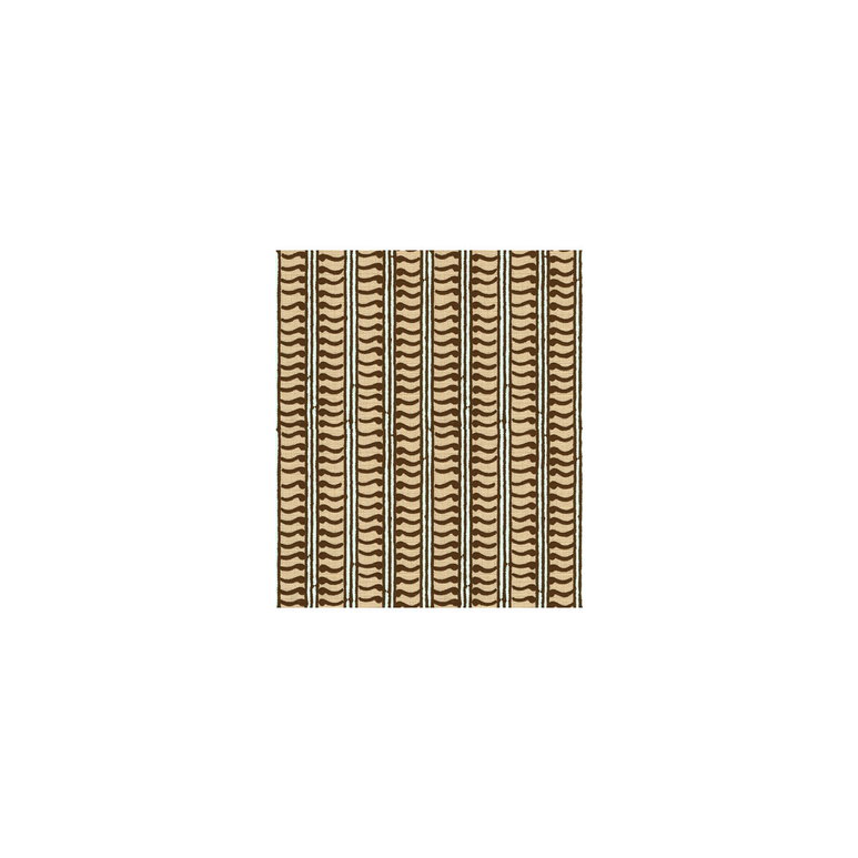 Lee Jofa Modern Kali Chocolate/Aqua Fabric