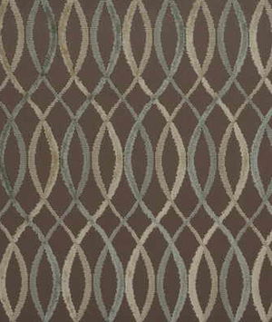 Lee Jofa Modern Infinity Taupe/Aqua Fabric