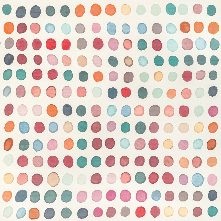 Lee Jofa Modern Twister Print Petal/Teal Fabric
