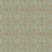 Lee Jofa Modern Lily Branch Aqua Fabric