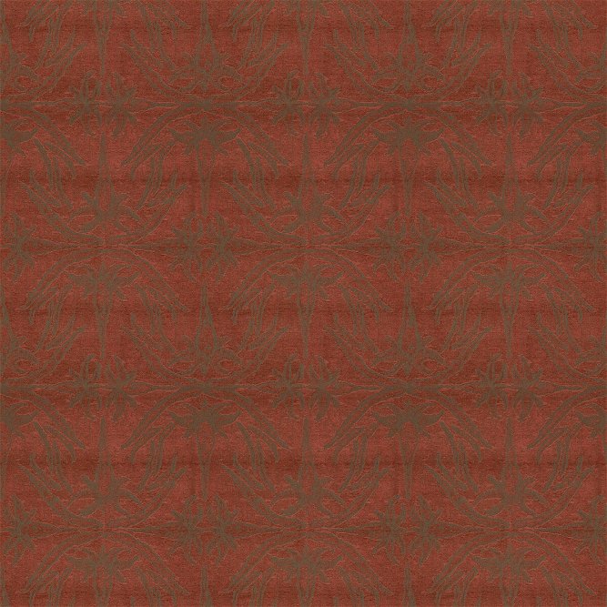 Lee Jofa Modern Lily Branch Red Fabric