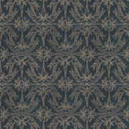 Lee Jofa Modern Lily Branch Midnight Fabric
