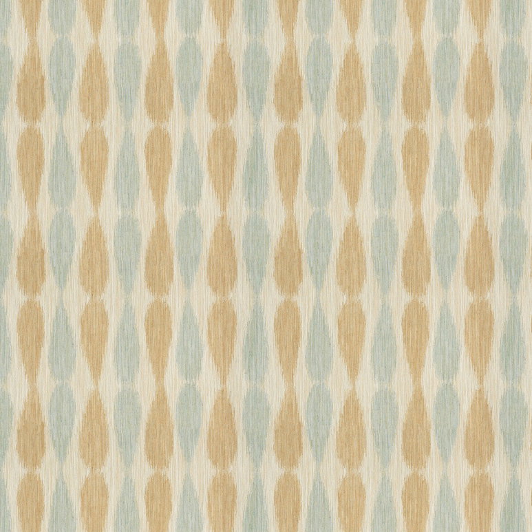 Lee Jofa Modern Ikat Drops Aqua Fabric