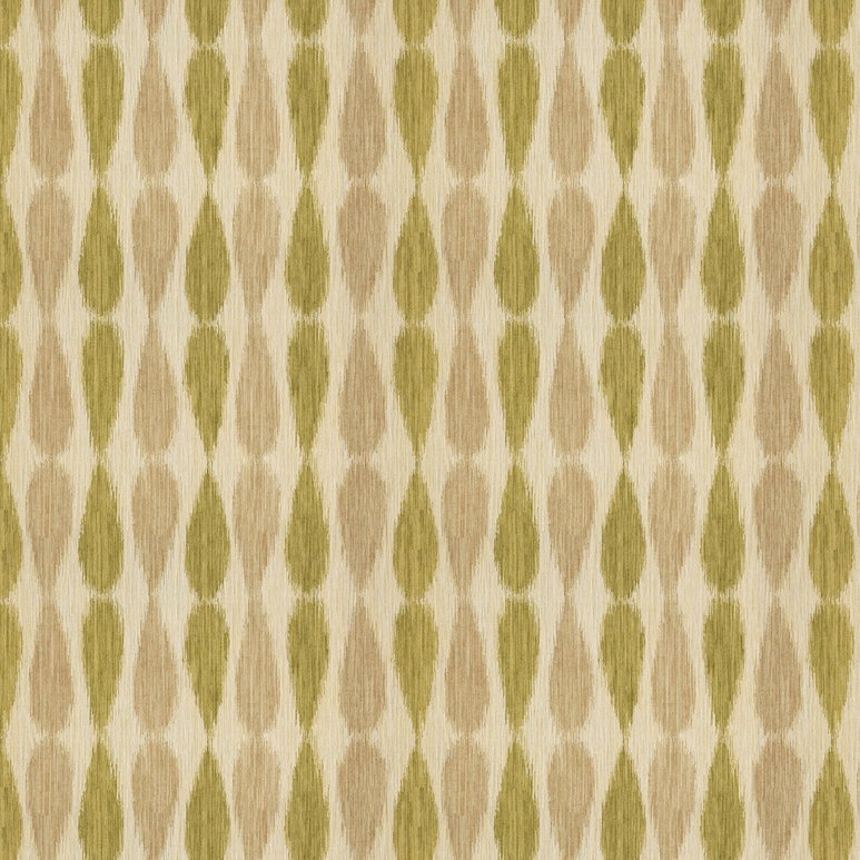 Lee Jofa Modern Ikat Drops Lime Fabric