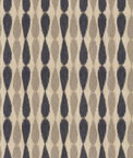 Lee Jofa Modern Ikat Drops Midnight Fabric